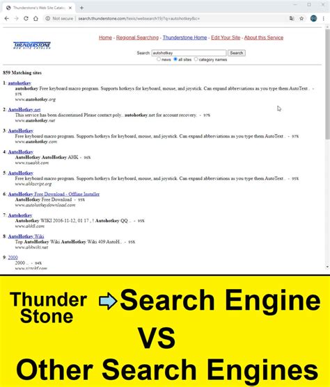 thunderstone search engine